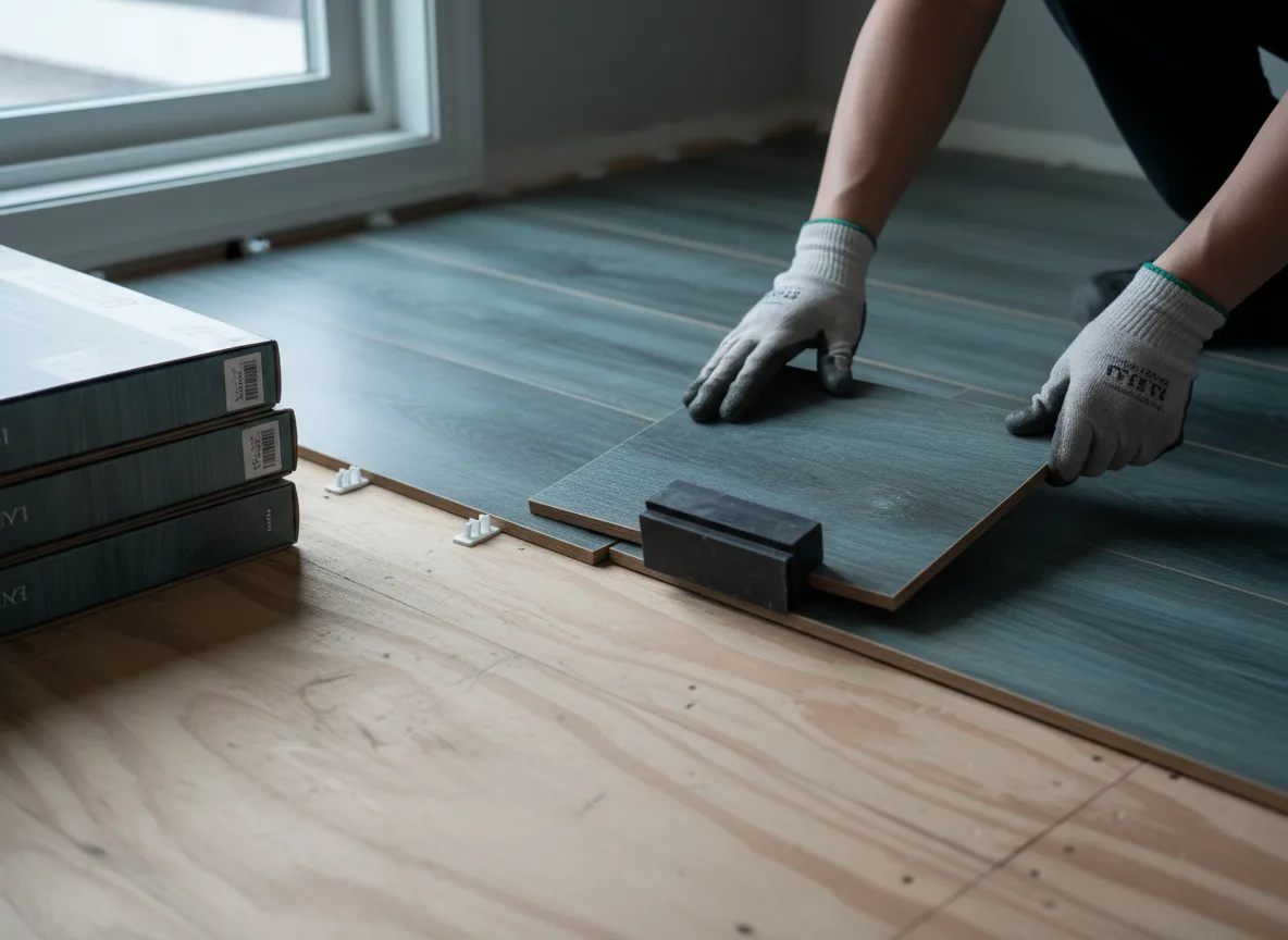 Luxury Vinyl Plank Installation company in Seiling, OK